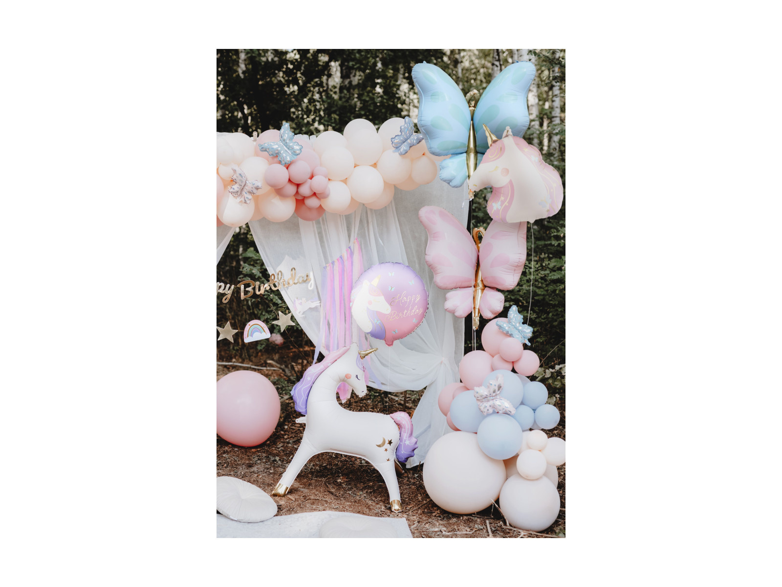 Balon foliowy Jednorożec 52x61cm FB372 PartyDeco